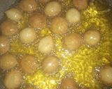 A picture of step 2 of 2 ingredients mini donuts.