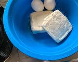 Foto langkah ke 1 dari resep BOLA2 TAHU BAYAM saus tiram.
