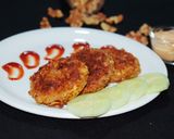 A picture of step 6 of Walnut Carrot Paneer Kabab.