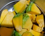 Foto langkah ke 1 dari resep Kolak ubi labu kuning.
