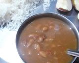 A picture of step 4 of Rajma.