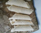 Foto del paso 2 de la receta Rollitos de Pan de molde relleno de chocolate casero sin azúcar