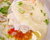 รูปขั้นตอนการทำที่ 2 ของ ข้าวไข่ตุ๋นจักรพรรดิ 👑 / ข้าวไข่ตุ๋นทะเล 😋 / Egg custard with Japanese rice 🍚