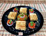 A picture of step 4 of Mumbai Pavbhaji Grilled Sandwich.