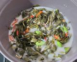 Foto langkah ke 4 dari resep 892.Lodeh Daun Singkong Pepaya.