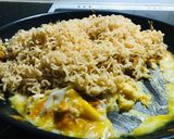 รูปขั้นตอนการทำที่ 2 ของ ผัด มาม่า แฮมใข่ ทำง่ายอร่อยด้วย