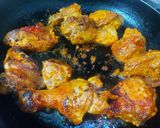 A picture of step 3 of Chicken Pakeeza.