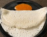 A picture of step 9 of Neer Dosa.
