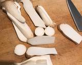 King oyster mushroom ‘steaks’ recipe step 1 photo