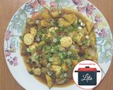 Foto langkah ke 8 dari resep Sapo tahu ayam asam manis nanas mudah #homemadebylita.