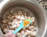 வாழைத்தண்டு சூப் (Vaazhaithandu soup recipe in tamil) ரெசிபி ஸ்டேப் 2 புகைப்படம்
