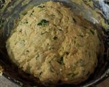 A picture of step 6 of Methi thepla.