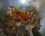 A picture of step 4 of Boiled veg rice.