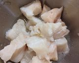 A picture of step 1 of Fish fajitas.