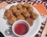 A picture of step 6 of Potatoes and corn croquettes 😜.