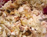 A picture of step 2 of Cassava cake.