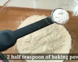 A picture of step 1 of Heart Shaped Eggless Fluffy Strawberry Pancakes.