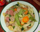 Foto langkah ke 4 dari resep Capcay kuah kental.