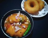 A picture of step 6 of Vada sambar.