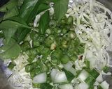 Foto langkah ke 3 dari resep Urap sayur mentah.
