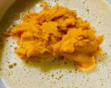 Foto del paso 2 de la receta: 🥮BUDÍN🥮 DE 🍠BONIATO🍠 Y 🍫CHOCOLATE🍫 🍊🍠🥮🍫😋😋