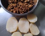 A picture of step 4 of Spicy Chai Snacks - Banana Flower Tikki.