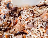 A picture of step 10 of Japanese Mixed Rice (Takikomi Gohan).