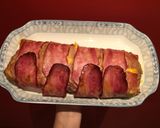 Foto del paso 5 de la receta: Rollo de carne relleno de jamón y queso 🧀