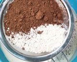 Foto langkah ke 4 dari resep Brownies Kukus - Gluten Free.