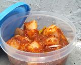 Foto langkah ke 5 dari resep 99. Kkakdugi // Lobak Kimchi.