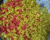 A picture of step 2 of Sweet Bundi.