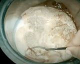 A picture of step 2 of Chiku chocolate shots.