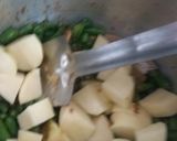 A picture of step 3 of Bread pulao.