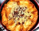 A picture of step 7 of Apple pie in phyllo dough.