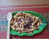 A picture of step 3 of Besan Papri Chat.