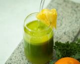 Foto langkah ke 4 dari resep Cold Press Juice - Kale Orange Pineapple.