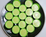 Foto langkah ke 6 dari resep Apem Kukus Tape Pandan Wijen.