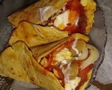 Foto langkah ke 5 dari resep Kebab kornet telur.