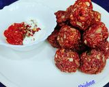 A picture of step 9 of Chinese fritters.
