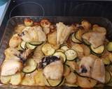 Foto del paso 7 de la receta Merluza al horno con patatas