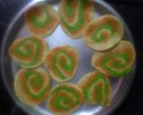 A picture of step 4 of Special recipe of namkeen samosa swirl papdi.