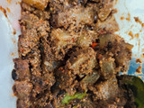 Sate kikil bumbu kacang