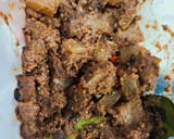 Foto langkah ke 3 dari resep Sate kikil bumbu kacang.