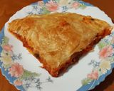 Foto del paso 7 de la receta: Empanada de hojaldre de pollo y pisto