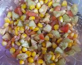 A picture of step 9 of Corn salad.