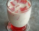 Foto langkah ke 4 dari resep Es Semangka Susu Merah Putih.