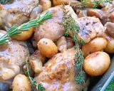 Foto del paso 13 de la receta: Codillo al horno con patatas y escalonias glaseadas