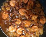 Foto langkah ke 6 dari resep Udang Saos Tiram.