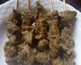 Foto langkah ke 4 dari resep Sate Ungkep Ati Ampela.