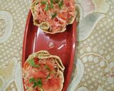 A picture of step 4 of Papad katori lachha Salad.